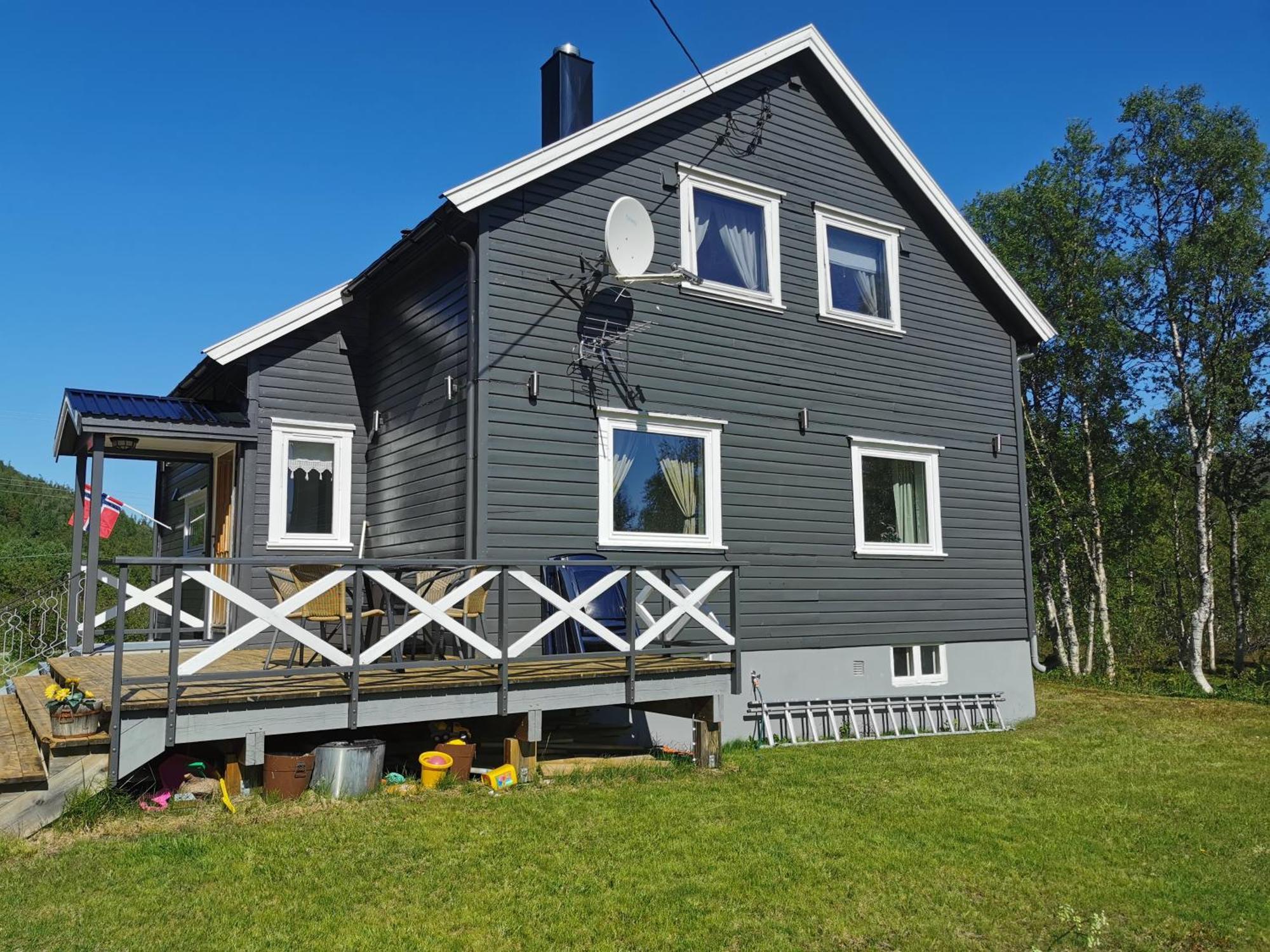 Elvestua Villa Gibostad Bagian luar foto