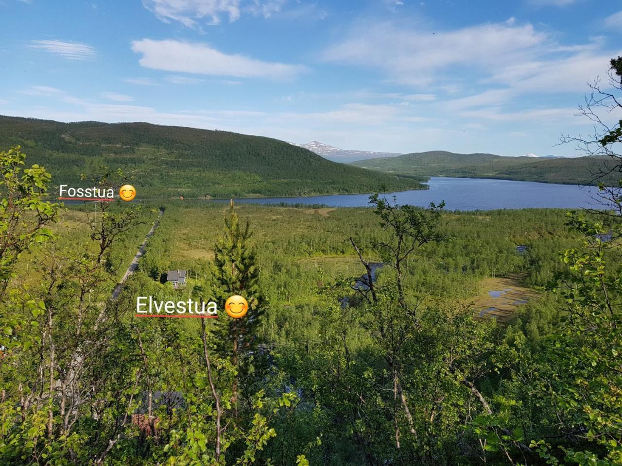Elvestua Villa Gibostad Bagian luar foto